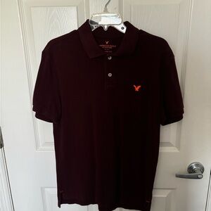American Eagle men’s maroon polo